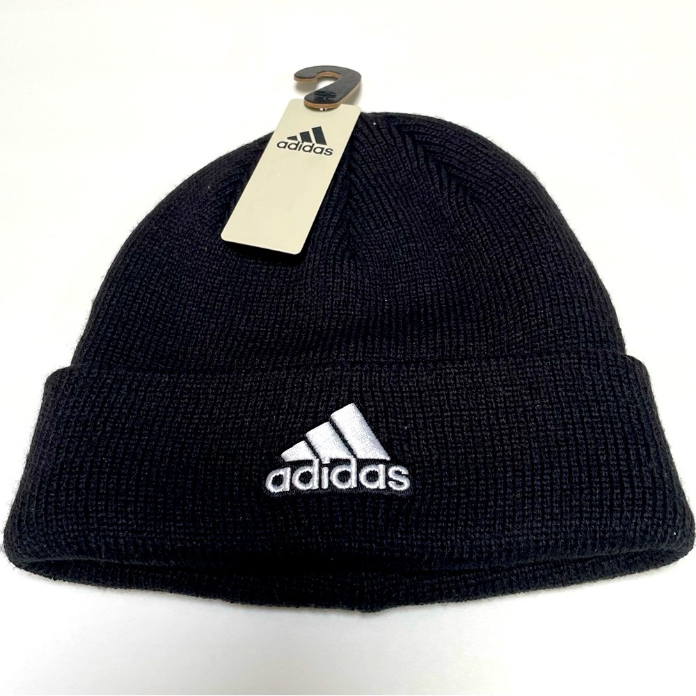 Adidas Classic Black Knit Beanie